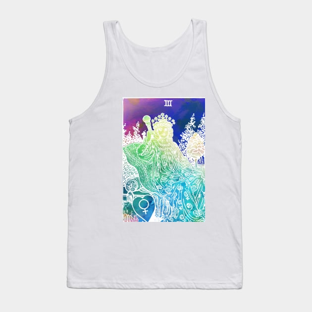 The Empress - A soft watercolour tarot print Tank Top by annaleebeer